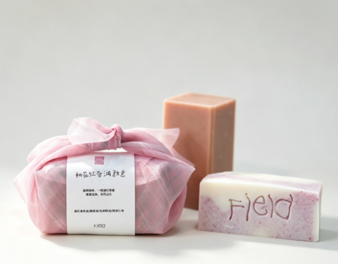 Dianhong & Peach Blossom Soap | Moisturizing & Nourishing